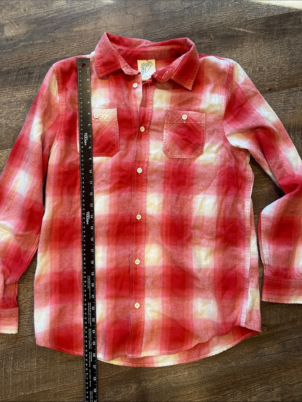 Kansas City Chiefs Upcycled Flannel Shirt - Picture 5 of 7